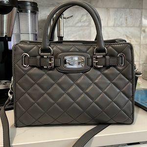 Michael Kors gray purse
